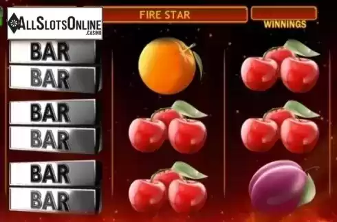 Game Workflow screen . Fire Star from CR Games