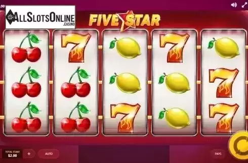 Screen 1. Five Star from Red Tiger