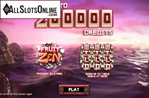 Game features. Fruit Zen from Betsoft