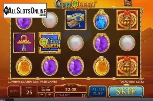 Win Screen. Gem Queen from Skywind Group