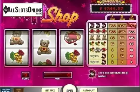 paytable 1. Gift Shop from Play'n Go