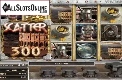 Scatter. Gladiator (Betsoft) from Betsoft