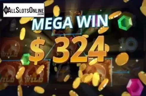 Mega Win Screen. Gold Rush (NetoPlay) from NetoPlay