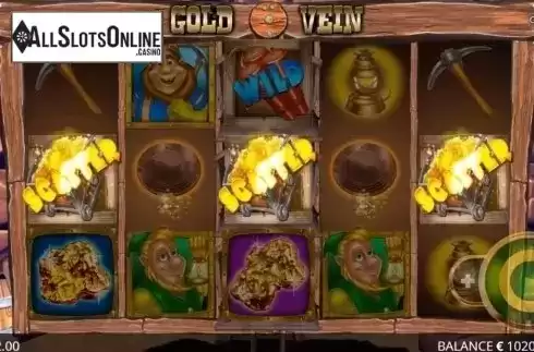Free Spins 1. Gold Vein from Booming Games