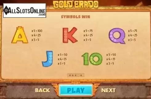 Screen3. Gold'Erado from Cayetano Gaming