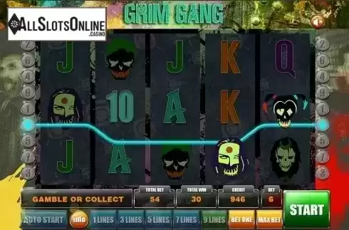 Game workflow . Grim gang from GameX