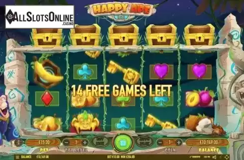 Free Spins 3. Happy Ape from Habanero