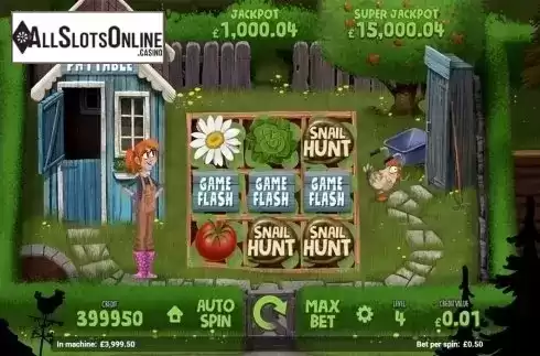 Game Flash win screen. Homegrown from Magnet Gaming