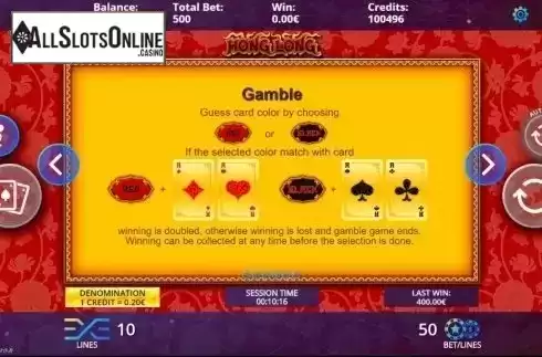 Gamble. Hong Long from DLV