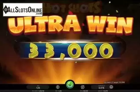Ultra win. Hot Shots from iSoftBet
