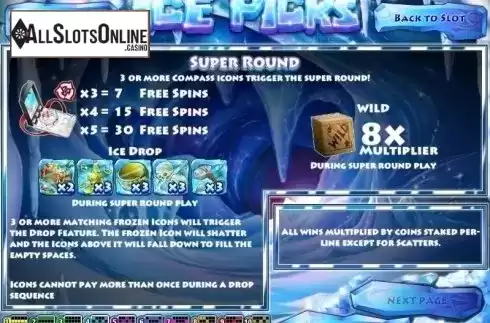 Screen4. Ice Picks from Rival Gaming
