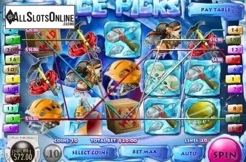 Screen7. Ice Picks from Rival Gaming