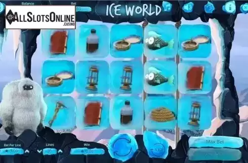 Screen4. Ice World from Booming Games