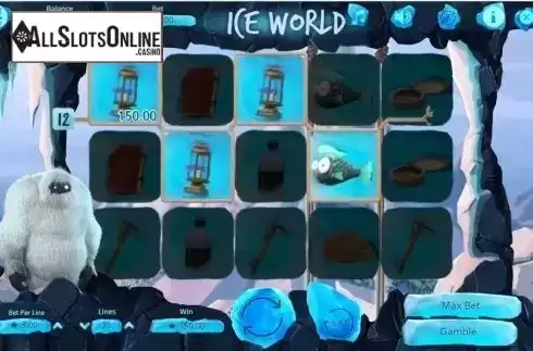 Screen5. Ice World from Booming Games