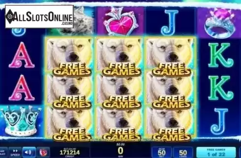 Free Spins. Icy Wilds from IGT