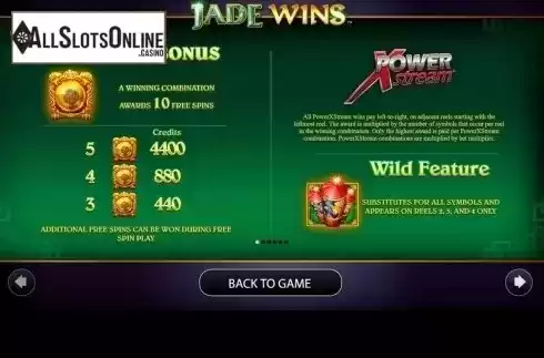 Features 1. Jade Wins from AGS