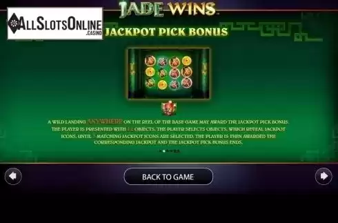 Features 2. Jade Wins from AGS