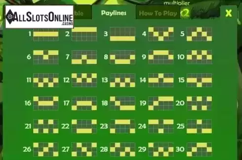 Paylines. Jr. Jungle from Others