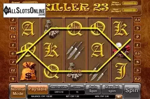 Game workflow 2. Killer 23 from Aiwin Games