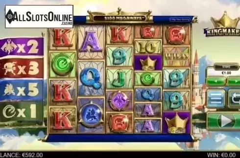 Reel Screen. Kingmaker from Big Time Gaming
