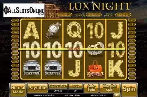 Win Screen. Lux Night from Aiwin Games