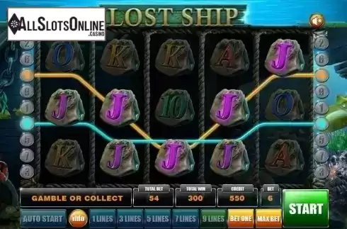 Game workflow . Lost Ship from GameX