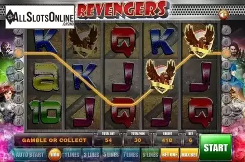 Game workflow 3. Revengers from GameX
