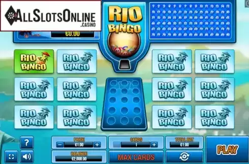 Game Screen 1. Rio Bingo from Pariplay