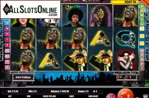 Screen2. Rock Slot from Portomaso Gaming