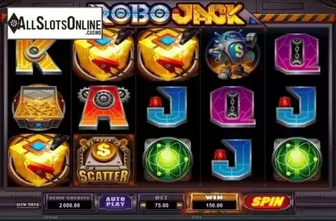Screen8. Robo Jack from Microgaming
