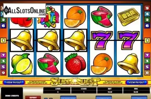 Screen 4. Sun Quest from Microgaming