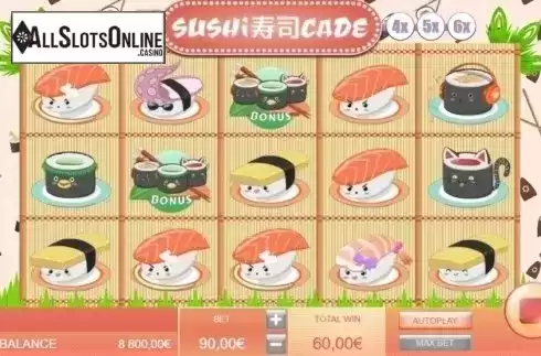 Win Screen. Sushicade from Gamatron