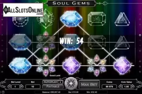 Wild win screen 2. Soul Gems from Gameway