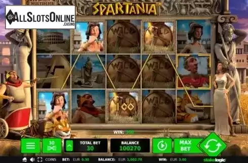 Screen8. Spartania from StakeLogic