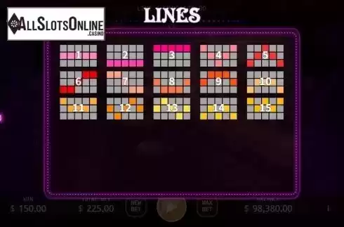 Paylines. Speakeasy from KA Gaming