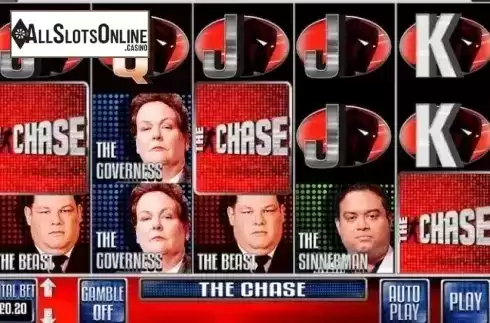 Reel screen. The Chase from CR Games