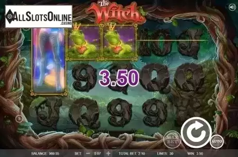 Win Screen 4. The Witch from Booongo