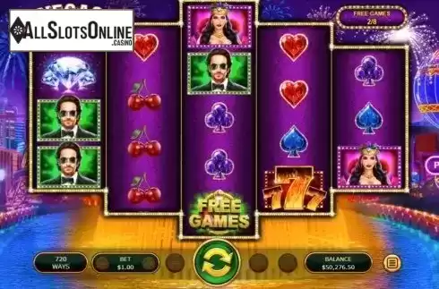 Free Spins. Vegas Lux from RTG