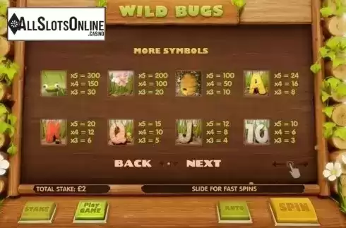 Screen3. Wild Bugs from Cayetano Gaming