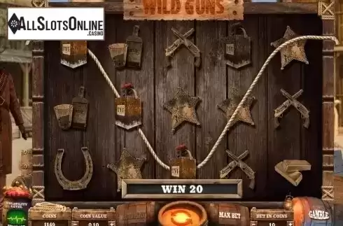Win screen 2. Wild Guns (Wazdan) from Wazdan
