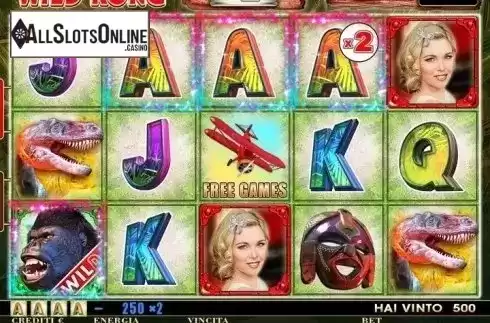 Free Spins. Wild Kong from Octavian Gaming