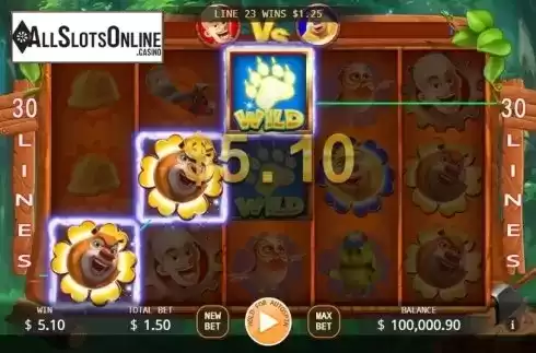 Win screen 1. Wild Vick from KA Gaming