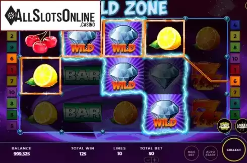 Win screen 2. Wild Zone from Bally