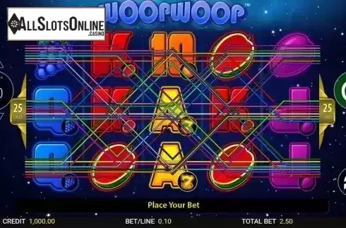 Paylines. Woop Woop (Reel Time Gaming) from Reel Time Gaming
