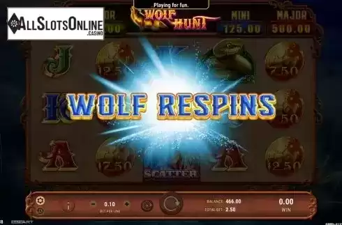 Bonus Game 1. Wolf Hunt from GameArt