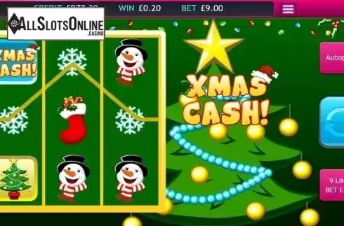 Win screen 2. Xmas Cash from Eyecon