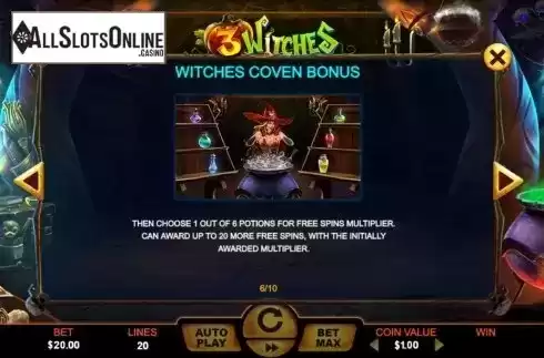 Features 3. 3 Witches from The Stars Group