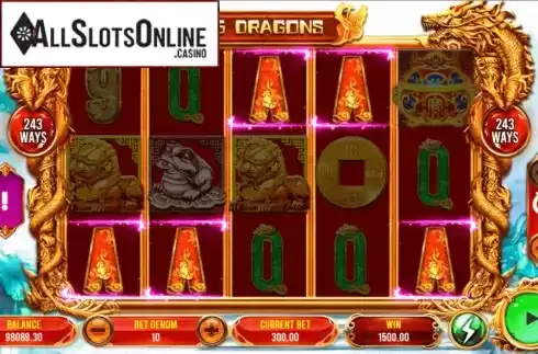 Win Screen 2. 5 Dragons (Triple Profits Games) from Triple Profits Games