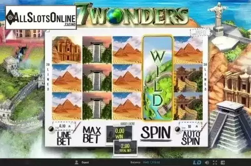 Screen 2. 7 Wonders from GamePlay