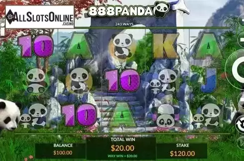 Game workflow 4. 888 Panda from Maverick
